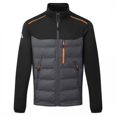 Mens Baffled Hybrid Jacket
