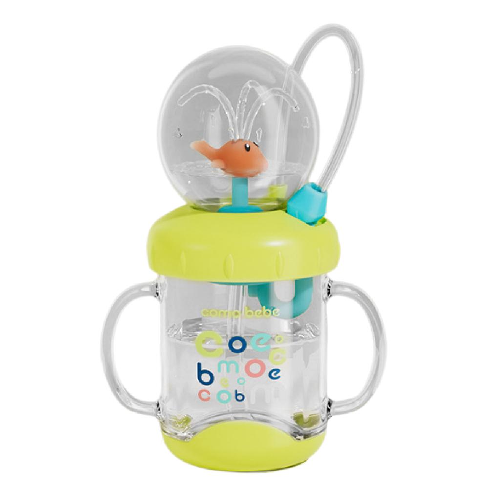 

Decorative Whale Fountain Tumbler with Vibrant Colors Glass Drinking Bottle 220ML 350ML for Kids- and Gift Ideas