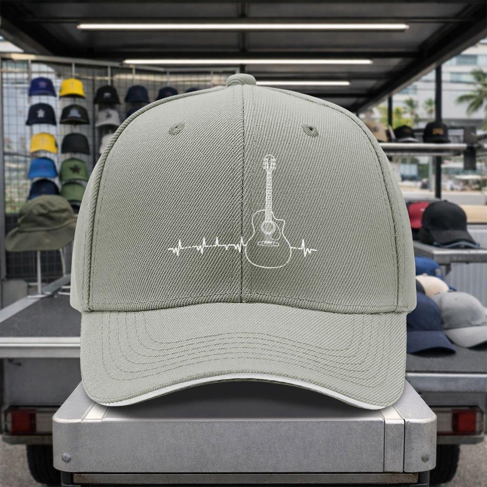 Mens Funky Duckbill Baseball Cap With Guitar Wave Pattern Lightweight Suitable For Backto Graduation Fathers Day Gifts H