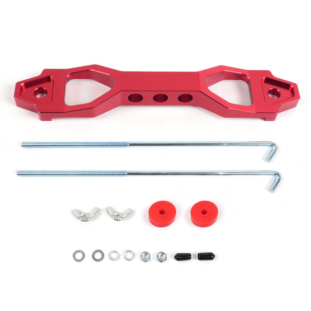 140mm/190mm Billet Aluminum Car Battery Tie Down Mount Bracket Brace Battery Fasten Bracket Holder 14cm 19cm BTD038