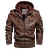 New Fleece Leather Jacket
