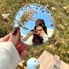 Handheld Selfie Konvexspiegel DIY Mini Rundspiegel Tragbarer Konvexer Weitwinkel Sphärischer Spiegel für iPhone Samsung Vlogging