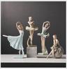 Elegante Balletttänzer-Figur – moderne Wohndekoration für Wohnzimmer oder Weinschrank