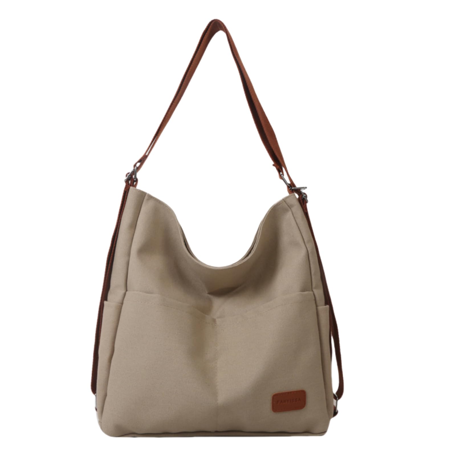 

[Narebualo Cietupoop] Women s ShoulderCrossbody Backpack, Corduroy, Pleated, Drawstring, Solid Color, Logo, Large Capacity, Travel, Commuting,