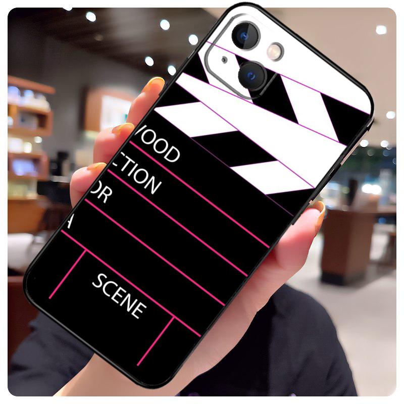 Clapper Board Case For iPhone 15 Pro Max 14 13 12 11 16 17 Pro Max mini 15 16 Plus 16e 17 Air Phone Cover