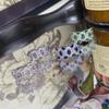 2026 Fashion Trend, Plated with 18K Gold, Dark Purple Zirconium Bright Personality Niche Index Finger Ring