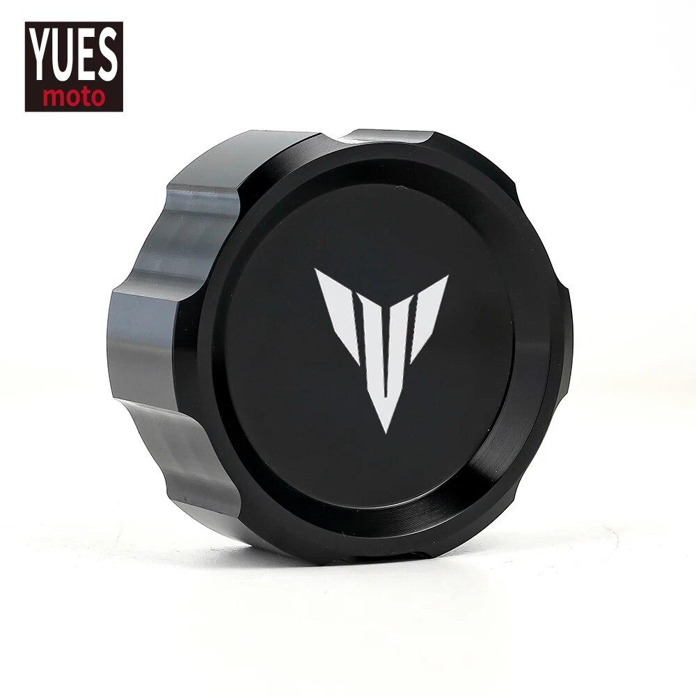 Moto Accessories CNC Rear Brake Fluid Reservoir Cover Cap For Yamaha MT 07 MT 09 MT07 MT09 MT10 MT03 MT25 2014 2015 2016 2017