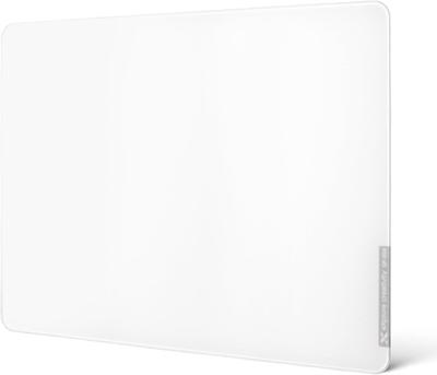 Ratón Gaming XVX de Cristal Blanco Grande Dureza 9H Cristal Templado con Goma Altamente Compatible con Alfombrilla Blanca, 410x310mm, Micrograbado Ultrafino