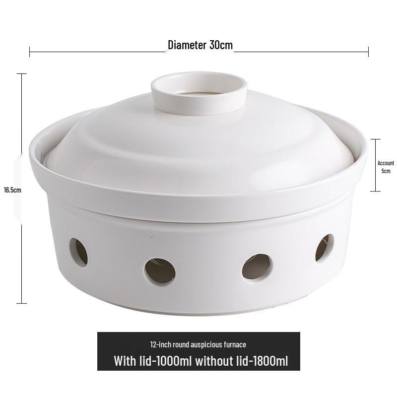 Nordic Ceramic Warming Serving Dish