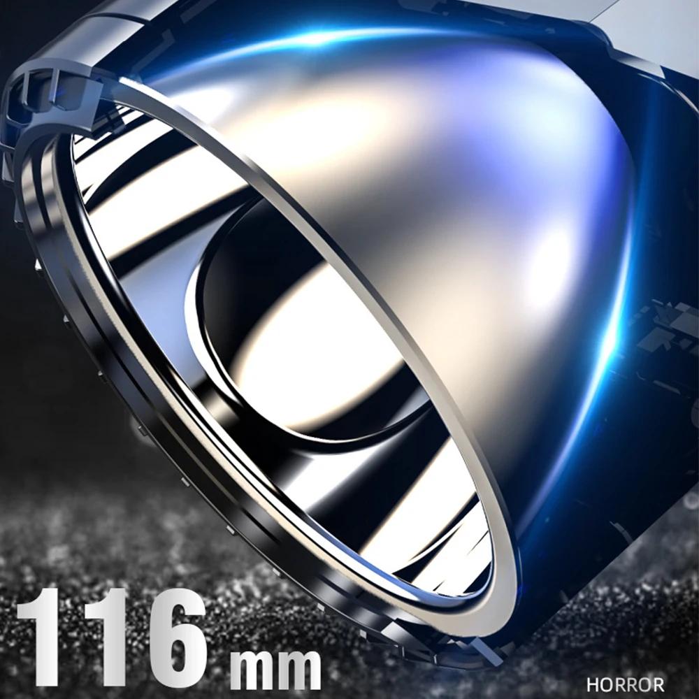 Most Powerful Handheld Flashlight High Power Spotlight Work Light USB Rechargeable Searchlight Long Range Torch Camping Lantern