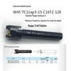 45° Chamfering Tool Holder for CNC - 90° Pipe Edge Deburring Blade (TC11 TC16 Compatible)