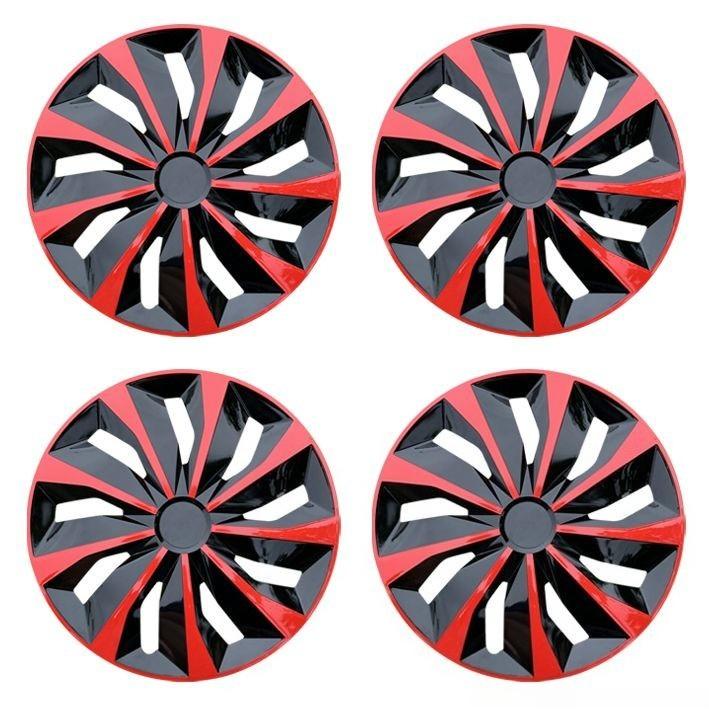 4PCS/set Universal Car Iron Steel Wheel Hubcap R14 R15 R16 Inch Replacement Hub Caps Wheel Rim Cover PP Tire Accessories