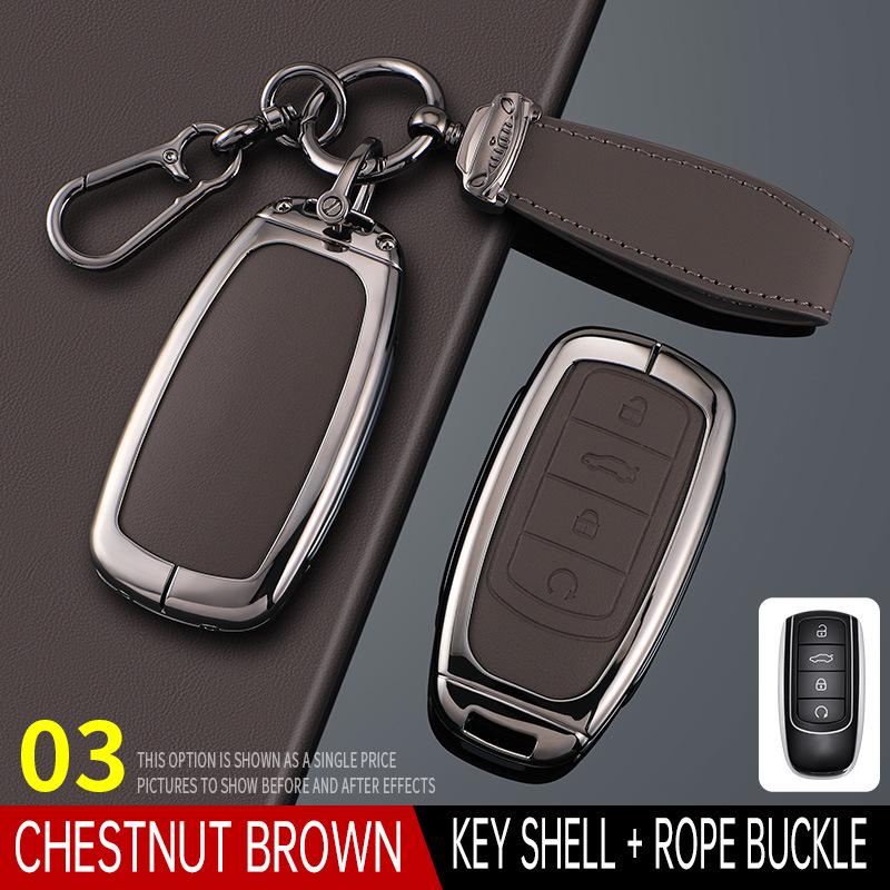 Compatible Protective Key Case for Chery Tiggo 8 Plus, Tiggo 9, Arrizo 5, and Tiggo 7 (2024 Models)