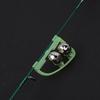 Luminous Arched Fishing Alarm with Twin Bells Fishing Bite Alarm Indicator Clip On Sea Fishing Rod Tip