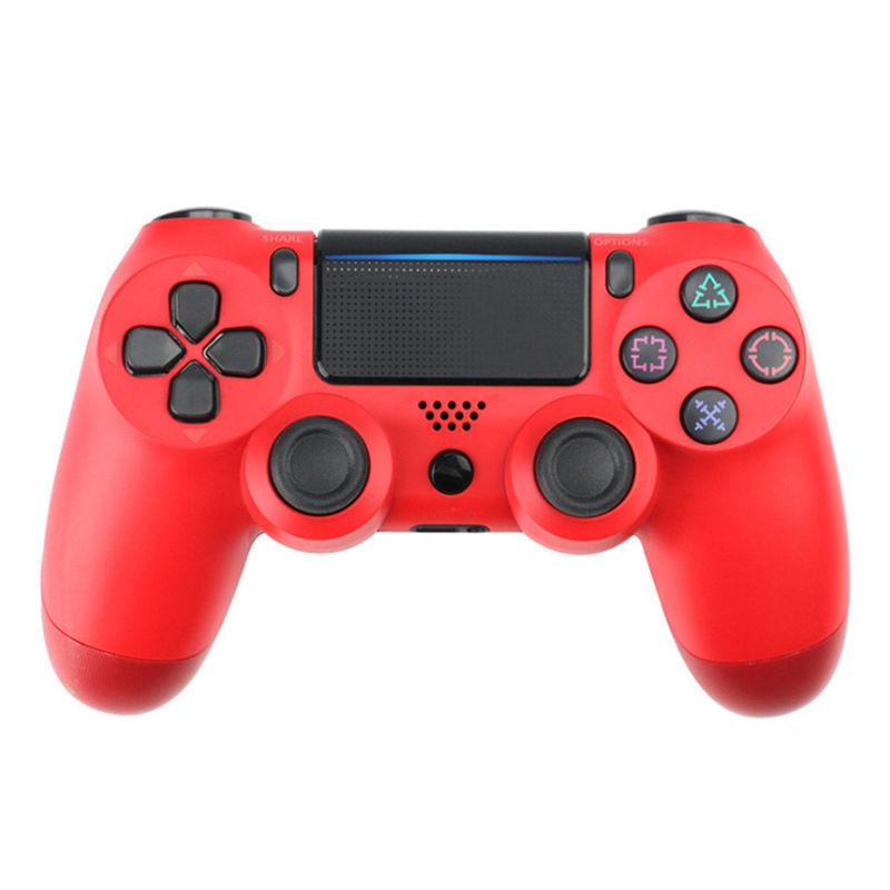 Wireless Bluetooth Game Controller with Dual Vibration for PS4, PS5, PC, and Steam