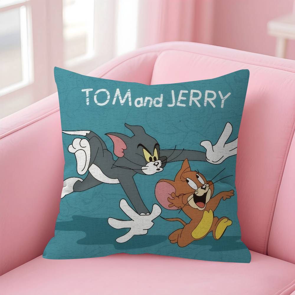 Pillow Anime Pillow Sofa Bed Head Pillow Cover Cushion Cover Fashion Anime Tom Funny Jerrymouse