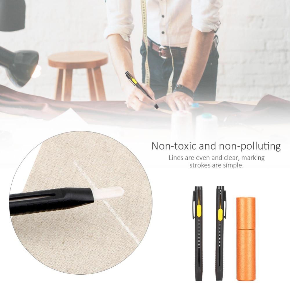2pcs Natural Fading Tailor Fabric Marker Erasable Disappearing Pencil  Clothing Garment DIY