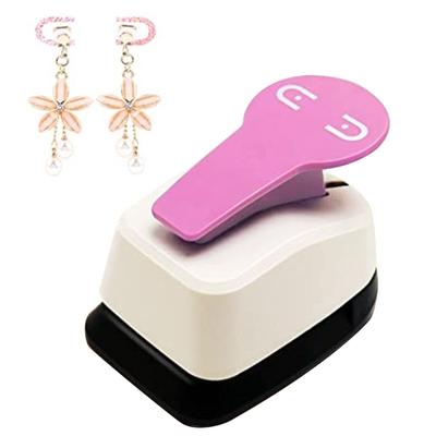 Versatile DIY Crafts Paper Cutting Tool Earring Card Punch Tools DIY Embossing Punches Plastic Material for Jewelry Card