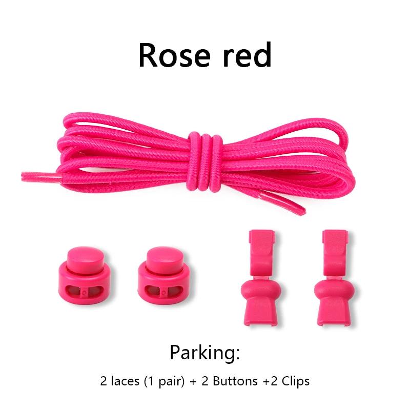 1 pár Elastické tkaničky Tkaničky do bot bez zavazování Unisex Rychlé tkaničky Kulaté gumičky Líné tkaničky Sportovní tkaničky do bot