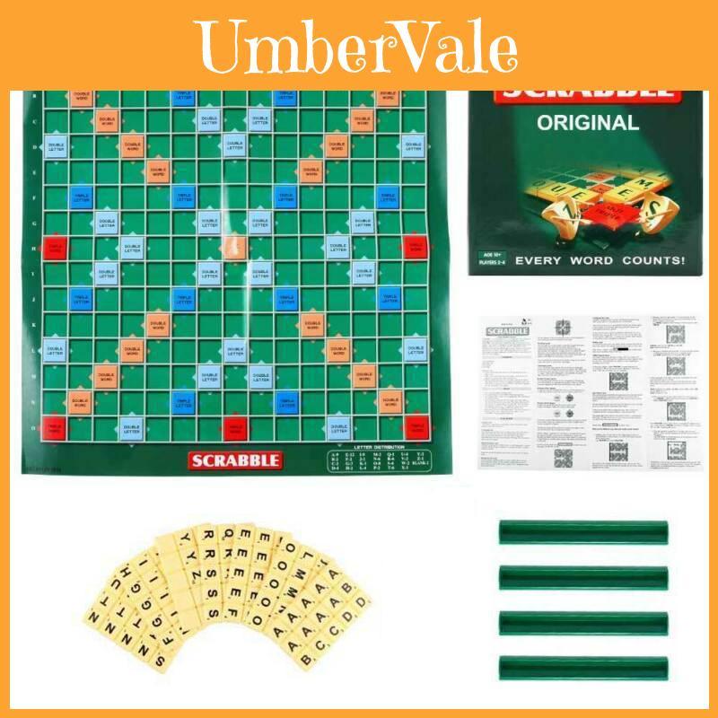 Fun And Engaging Scrabble Board Game For Kids And Adults To Enhance Vocabulary Skills