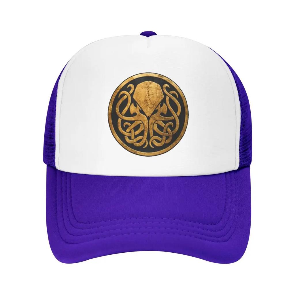 Custom Call Of Cthulhu Lovecraft Baseball Cap Women Unisex Breathable Trucker Hat Outdoor Snapback Hats