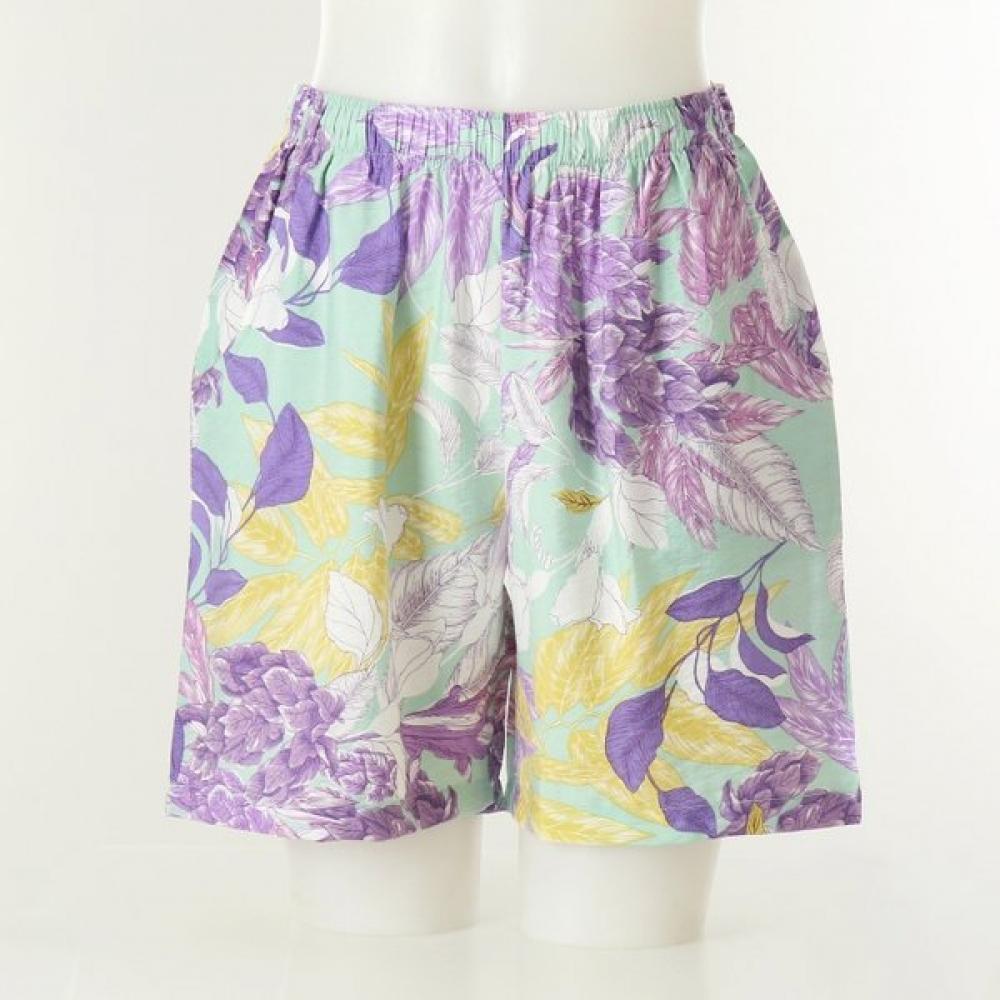 

VeNus Lightweight Cool N R mateRial Pastel floRal homeweaR 3 4 paNts [veps101w] MT/85
