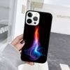 Artistic Personality Flame Phone Case For iPhone 17 Air 15 16 Cover  11 13 14 Pro Max 12 Plus Max Fundas