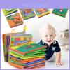 Vibrant Intelligence Development Cloth Bed Cognize Book Educational Toy For Babies