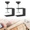 2 Pezzi Morsetto a C Morsetto a C Robusto Base Supporto Morsetto a C in Acciaio Inossidabile Cassetto