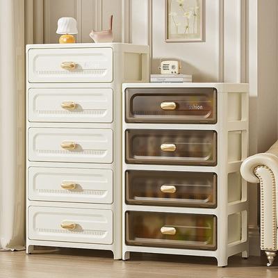 Home Storage Cabinet Multi-layer Drawer Storage Cabinet Snack Toys Chest of Drawers Bedside Table Plastic Storage Cabinet
