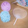 Semi-finished Crafts Hand Fan White DIY Concert Cheer Fan New Hand-held Fan Framework  DIY Project