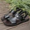 New Men's Anti-slip Breathable Sandals In Summer Wear Sandals To Drive Middle-aged and Elderly Dad Shoes