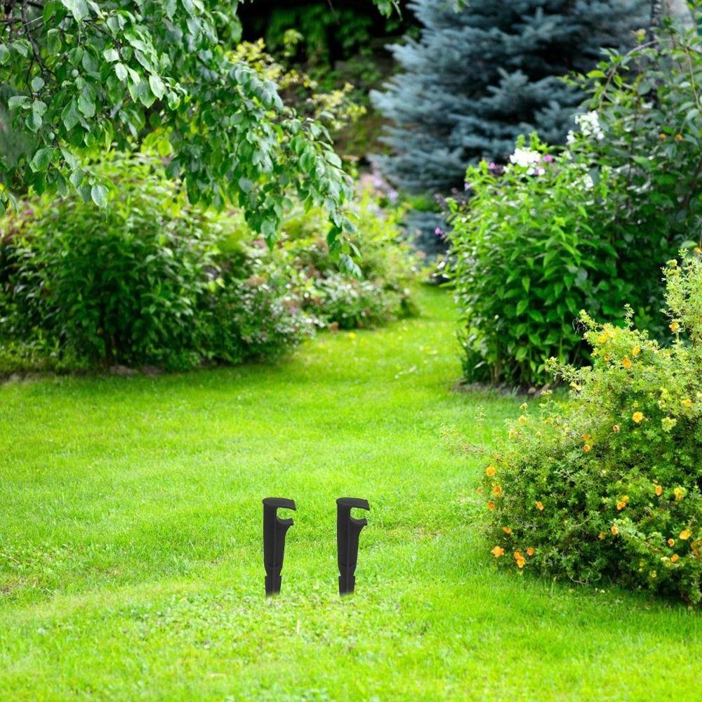 50Pcs Heavy Duty Hose Stakes Sturdy Support Frame Garden Hose Supports  Drip Irrigation System