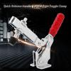 227kg Toggle Clamp GH-12132 Vertical Toggle Clamp Hold Down Clamp  for Tooling and Fixtures