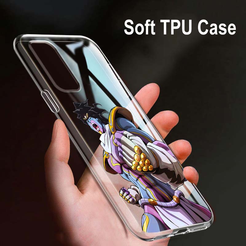 

Jojos Bizarre Adventure для OPPO Reno7 SE 6 5 ZF 4G 5G Find X2 X3 Neo Lite Pro Plus прозрачный мягкий чехол для телефона OPPO Reno7 5G