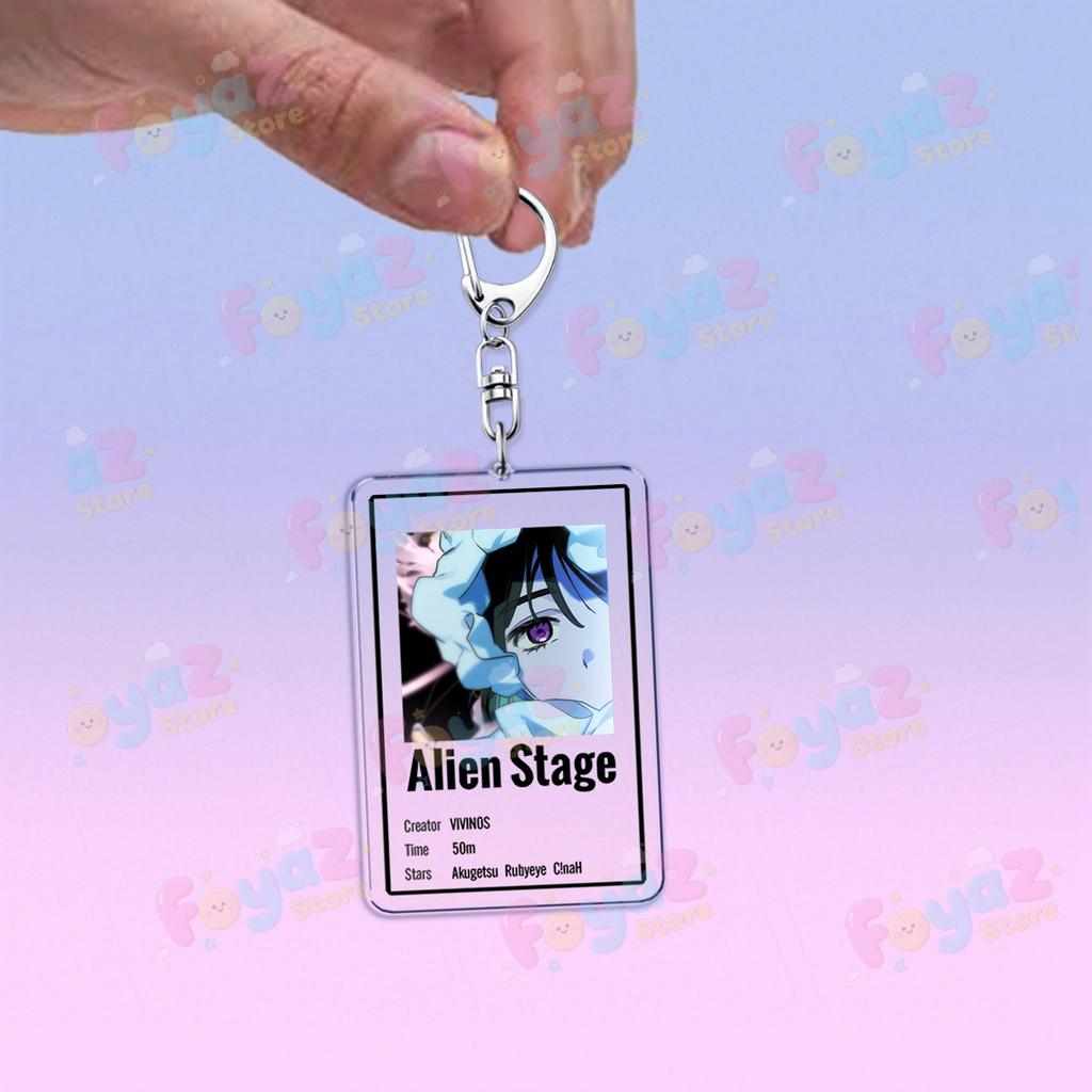Alien Stage ART Klíčenka Příslušenství Přívěsky na tašku Luka Ivan Till Mizi Hyuna Sua Fanart Klíčenky Šperky Fanoušci Přátelé Dárek