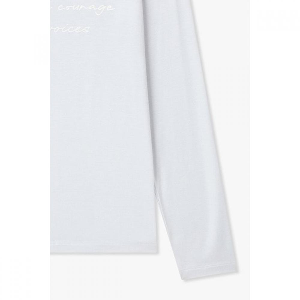 Vov LeTTering PrinT Long Sleeve T shirT 7156340001