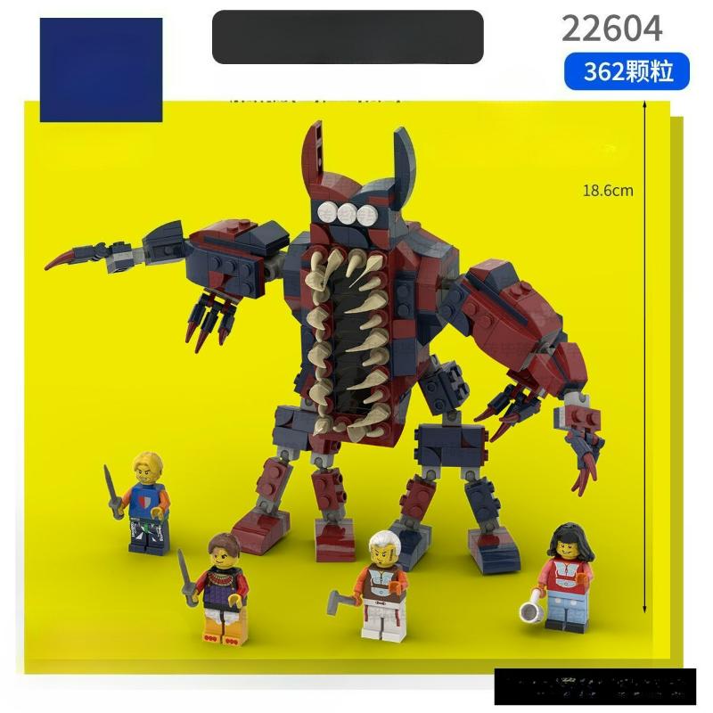 Garden of Banban 8 Building Blocks Truffletoot Block Flumbo Syringeon Bittergiggle Jester Dadadoo Plastic Toy for Kids Gifts