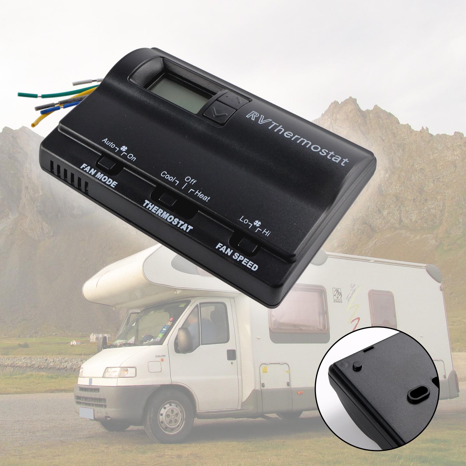 

Heat/Cool Digital Thermostat Replacement Compatible with Coleman 83303362 Black