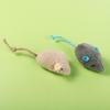 Random Color for Kitten Interactive Plush Simulated Mouse Cats Training Toy Fake Mice Catnip Toy
