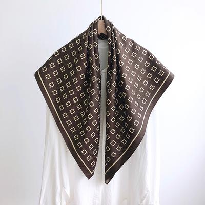 Ladies' Spring And Autumn Decorative Scarf Versatile Ribbon Imitation Silk Bag Decoration Professional Scarf