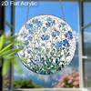 Acrylic Forget-Me-Not Flower Suncatcher Stained Glass Effect Window Hanging Ornament Flower Lover Gifts