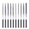 Woodworking Rasps Set Heavy Duty Steel Construction Multiple Shape Design Comfortable Handle For Smooth Shaping Tasks