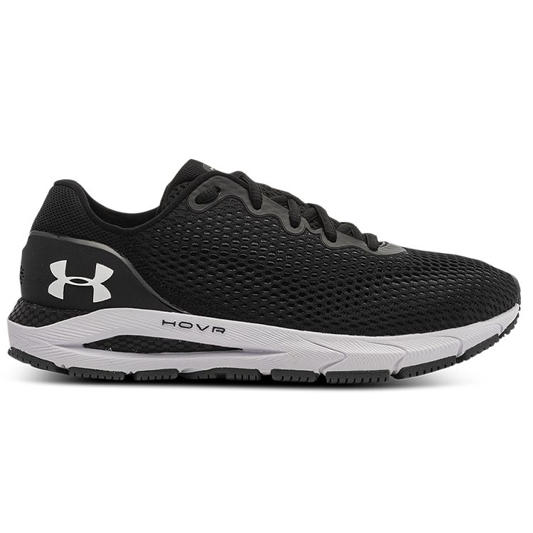 Under Armour HOVR Sonic 4 Comfortable Fabric Low-Top Casual Running Shoes Women Sneaker Black 3025225-001