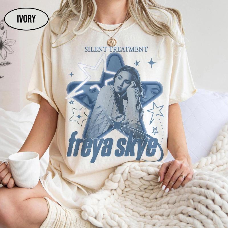 Freya Skye Stars Align 2026 Συναυλιακό T-shirt Γυναικείο T-shirt Καλοκαιρινό Unisex Βαμβακερό T-shirt