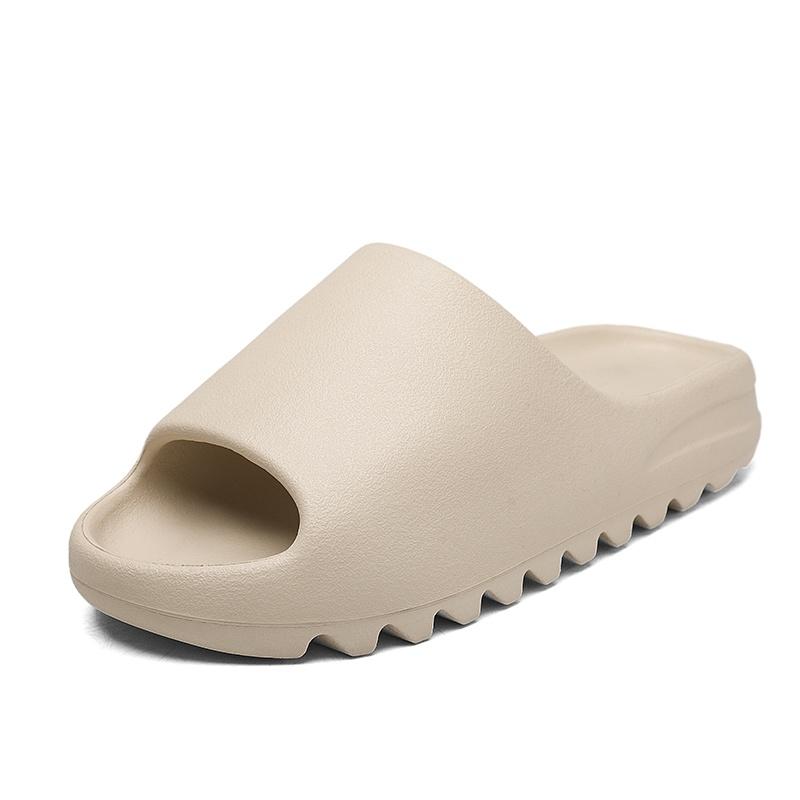 Men Slide Sandals Lightweight EVA Open Toe Soft Footbed Non Slip Sole For Beach Shower Garden Summer Daily Wear Lightweight