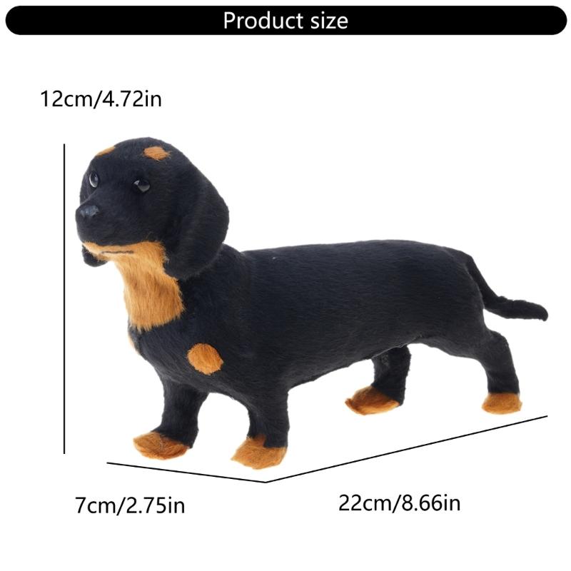 Festival Sausage Dog Plush Stuffed Animal For Holiday Decorations Birthday Party Supplies Handmade Accessory