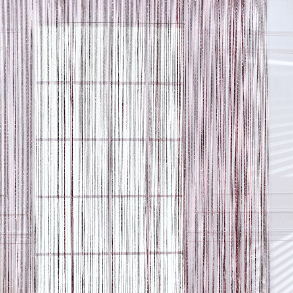 Modern String Curtain Panels Living Room Divider Voile Net Curtains