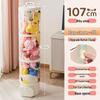 Transparent Plush Toy Storage Tube for Children's Dolls