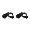 2Pcs  22mm 7/8" Handlebar Motorcycle ATV Rear View Mirror Bracket Mount Adapter Holder Clamp Screw CNC